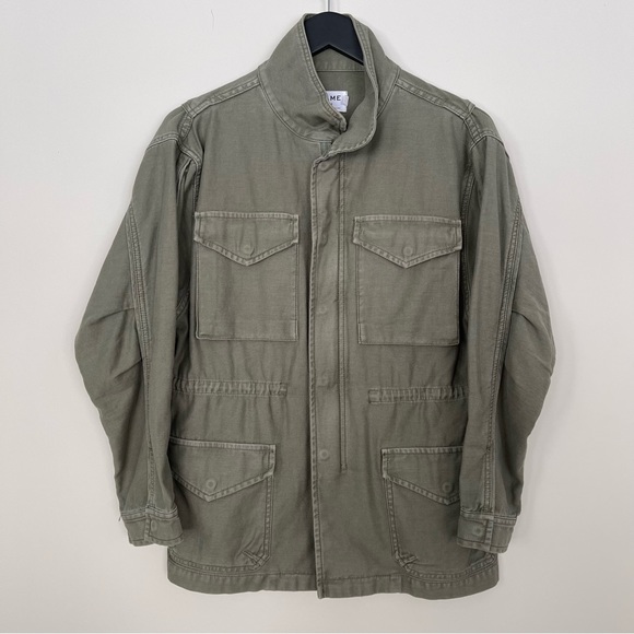 Frame Denim Jackets & Blazers - FRAME DENIM COTTON MILITARY JACKET